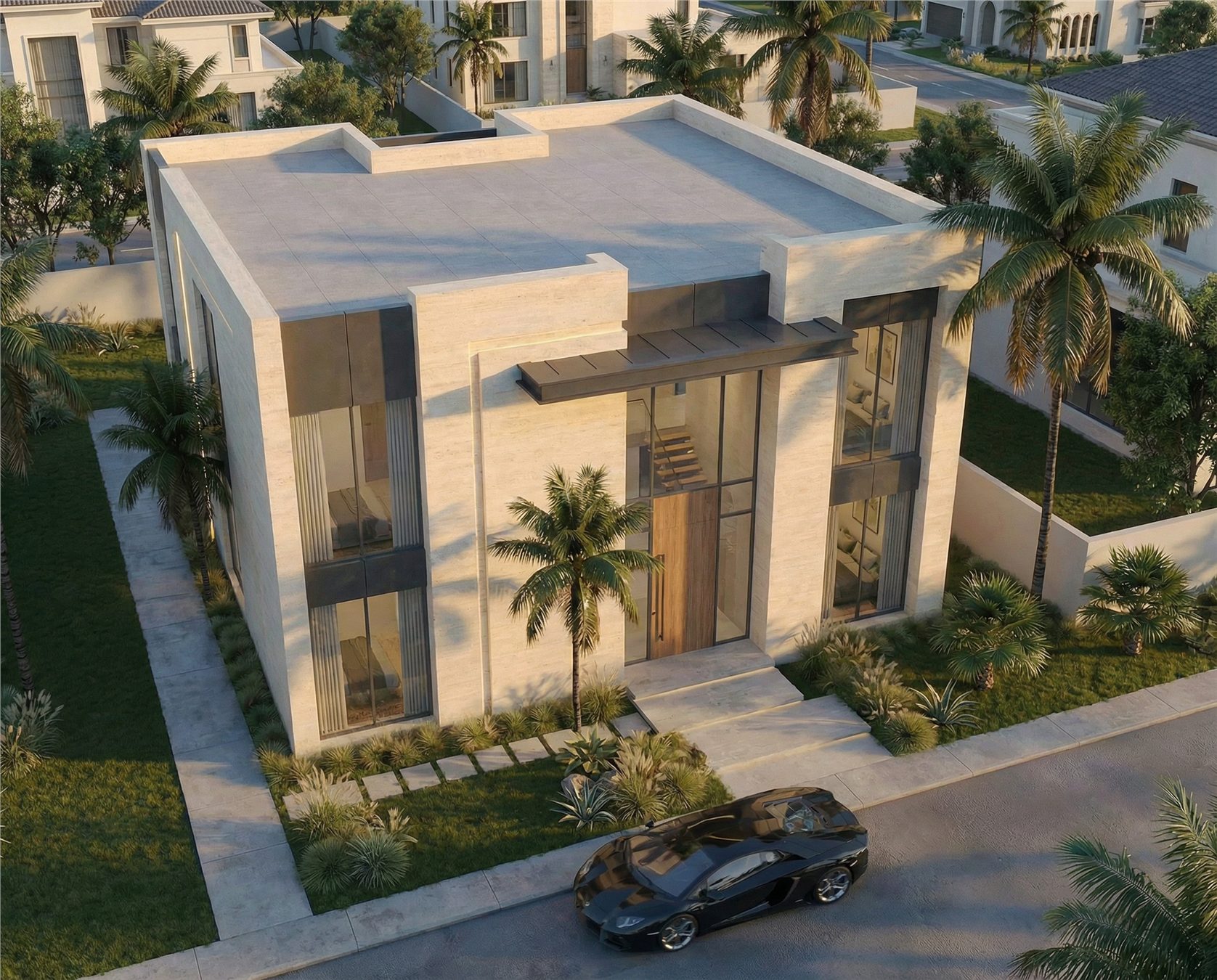 Villa Visualization Set 03 — architectural visualization supplied for COVE website