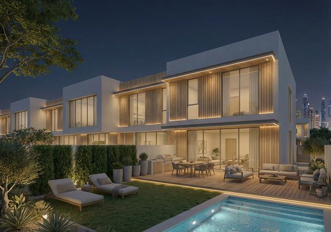 Contemporary Townhouse Development — architectural visualization supplied for COVE website